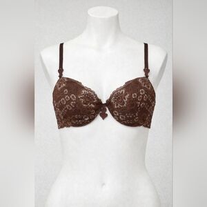 Frames Italia Lace Bra – Brown Floral – Size 75B